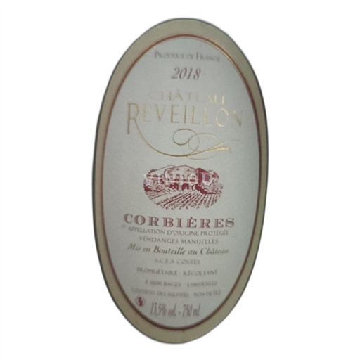 Langvedok Corbières Château Reveillon Vieilles Vignes 2018