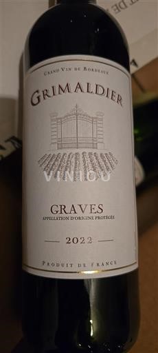 Bordeaux Graves Grimaldier 2022