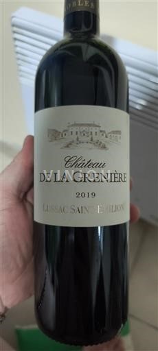 Bordeaux Lussac-saint-émilion Château La Grenière 2019