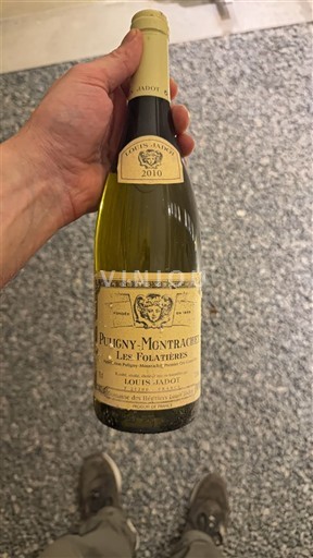 Bourgondië Puligny-Montrachet Premier Cru Louis Jadot Les Folatières 2010
