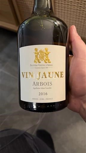 Jura Arbois Fruitière Vinicole d'Arbois 2016