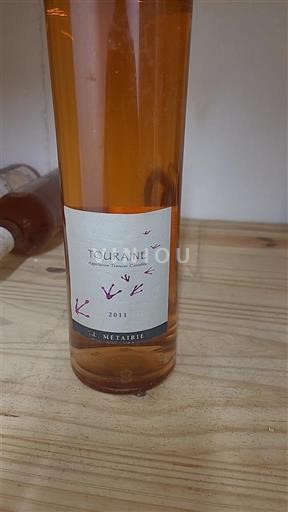 Vinos Rosé sec La Métairie 2011 Francia Valle del Loira Touraine AOC