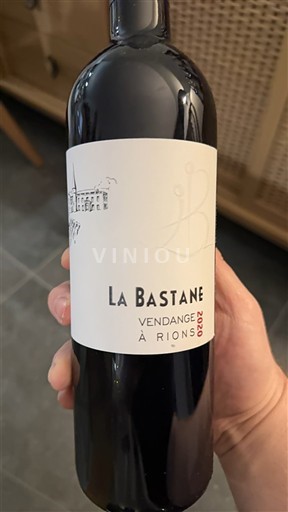 Bordeaux Côtes de Bordeaux La Bastane Vendange à Rions 2020