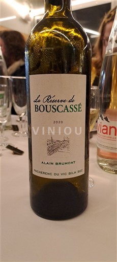 Sudoeste No especificado Bouscassé La Réserve de Bouscassé 2020