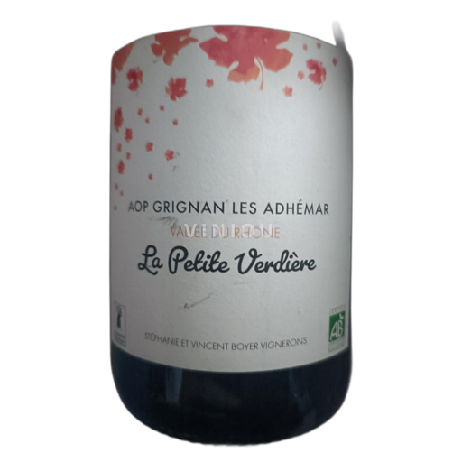 Rhône Valley Grignan-les-Adhémar La Petite Verdière 2022