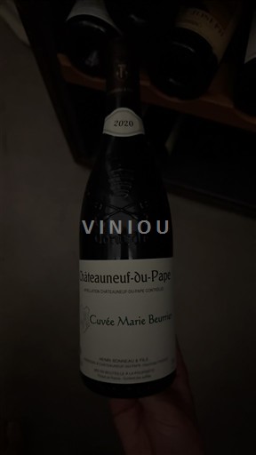 Údolí Rhôny Châteauneuf-du-Pape Henri Bonneau et Fils Marie Beurrier 2020