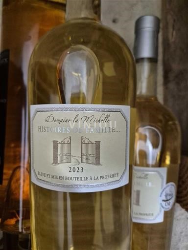 Viner Blanc sec Histoires de Famille Domaine La Michette 2023 Frankrike Provence Côtes-de-Provence AOC