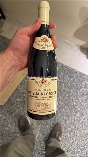 Burgundija Nuits-Saint-Georges Premier Cru Bouchard Père & Fils Les Porrets Saint-Georges 2012
