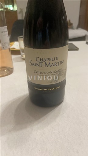 Rhônen laakso Côtes-du-rhône Chapelle Saint-Martin 2016