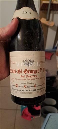 Bourgogne Nuits-Saint-Georges Premier Cru Domaine Christian Confuron & Fils Les Vaucrains 2017