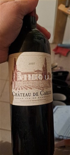 Burdeos Fronsac Château Carles 2007