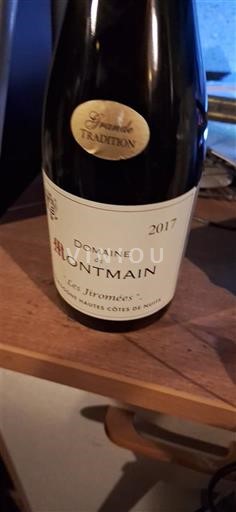 Burgundsko Hautes Côtes de Nuits Domaine Montmain Les Jiromées 2017