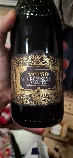 Viner Rouge sec Rosso Verso Non millésimé Italien Apulien Susumaniello Salento IGT