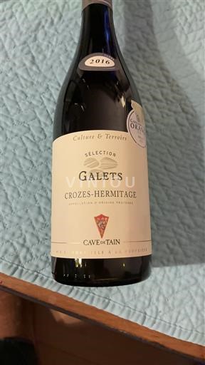 Valle del Rodano Crozes-Hermitage Cave de Tain Sélection Galets 2016