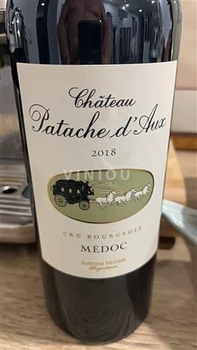 Bordeaux Médoc Château Patache d'Aux 2018