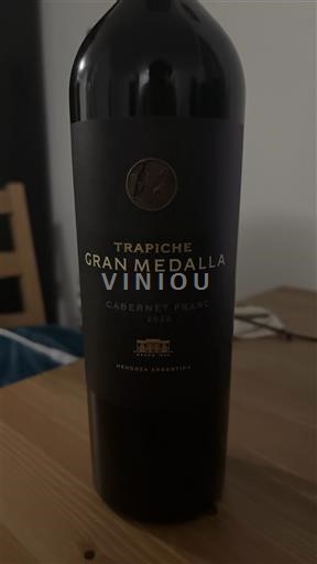 Mendoza Trapiche Gran Medalla Cabernet Franc 2020