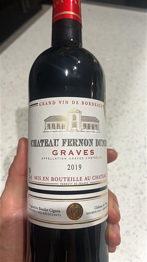 Burdeos Graves Château Fernon Dunez 2019