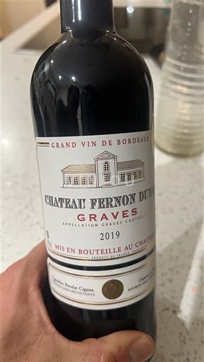 Burdeos Graves Château Fernon Dinga 2019