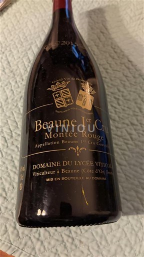 Burgundsko Beaune Premier Cru Domaine Lycée Viticole Montée Rouge 2015