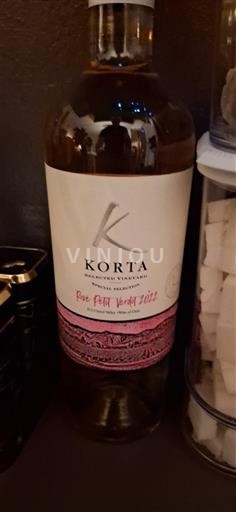 Thung lũng Curicó Thung lũng Curico Korta Rosé Petit Verdot Không niên vụ