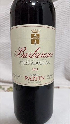 Piedmont Wines Barbaresco Paitin Serraboella 2021