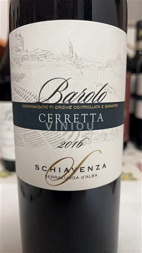 Piemonte Barolo Schiavenza Cerretta 2016
