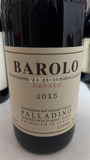 Piemonte Barolo Palladino Ornato 2015