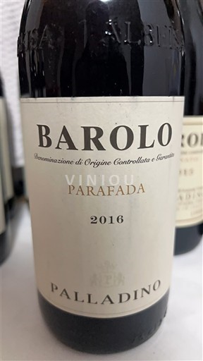 Piemonte Barolo Palladino Parafada 2016