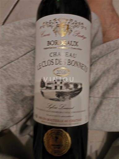 Bordeaux Château Le Clos des Bonnets Prestige 2016