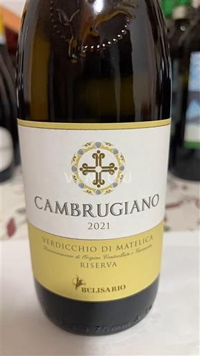 Marké Verdicchio di Matelica Riserva Belisario Cambrugiano 2021