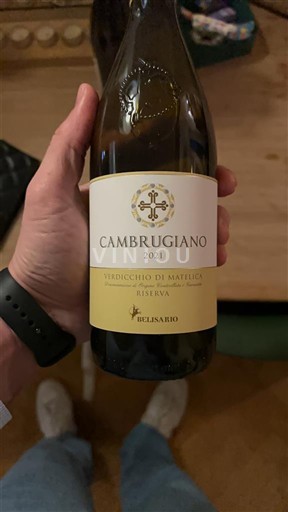 Marche Verdicchio di Matelica Riserva Belisario Cambrugiano 2021