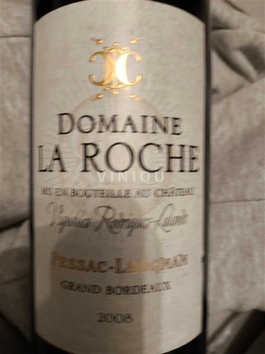 Bordeaux Pessac-Léognan Domaine La Roche 2006