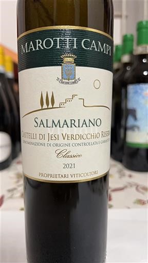 Marké Castelli di Jesi Verdicchio Riserva Marotti Campi Salmariamo 2021