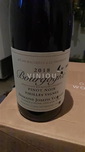 Bourgogne Domaine Joseph Voillot Vieilles Vignes 2018