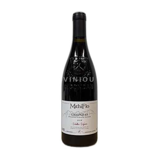Rhône-dalen Gigondas Domaine Mathiflo Vieilles vignes 2018