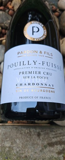 Burgundy Pouilly-Fuissé Premier Cru Pardon & Fils Premier Cru Sur La Roche 2023