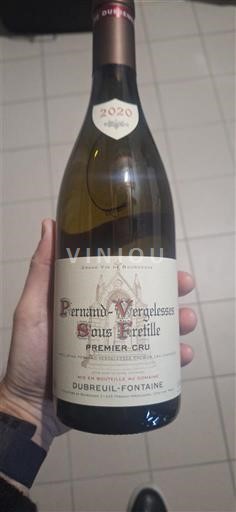 Burgundi Pernand-vergelesses Premier Cru Dubreuil-Fontaine Sous Frétille 2020