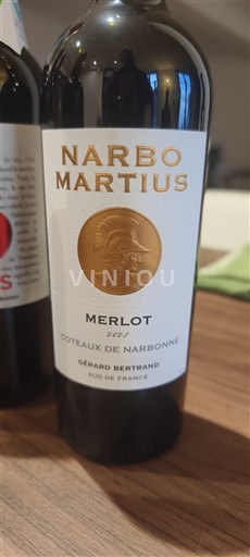 Languedoc and Roussillon Coteaux de Narbonne NARBO MARTIUS Merlot 2021