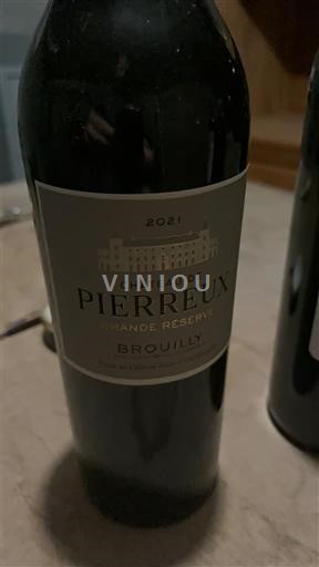 Beaujolais Brouilly Château Pierreux Grande Réserve 2021