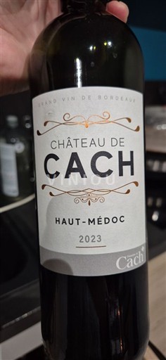 Bordéus Haut-Médoc Château Cach 2023