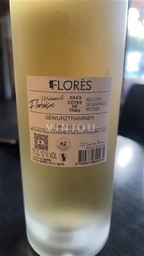 Languedoc-Roussillon Côtes de Thau Florensac FLORÈS 2023