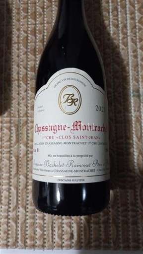 Bourgogne Ikke specificeret Premier Cru Bachelet-Ramonet Père et Fils Clos Saint-Jean 2021