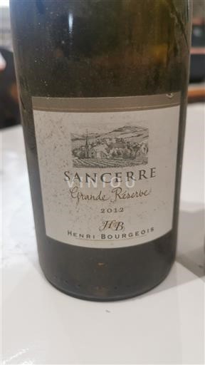 Loire-dalen Sancerre Henri Bourgeois Grande Réserve 2012
