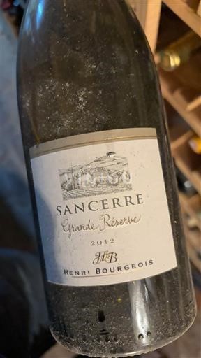 Thung lũng sông Loire Sancerre. Henri Bourgeois Grande Réserve 2012