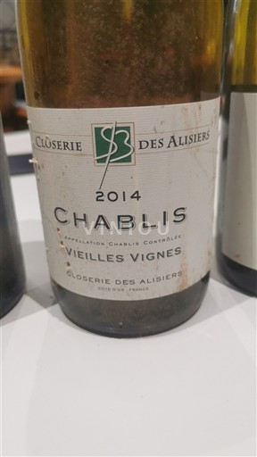 Burgundsko Chablis Closerie des Alisiers Vieilles Vignes 2014