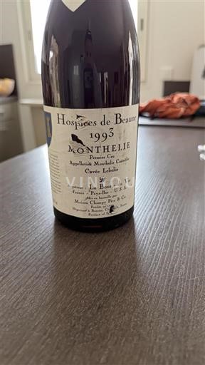 Burgundsko Monthélie Premier Cru Hospices de Beaune Lebelin 1993