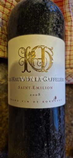 Bordeaux Saint-Émilion Les Hauts de la Gaffelière 2008