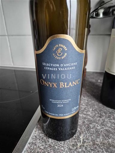 Valais No especificado Cave Emery Saint Sion Onyx Blanc 2024