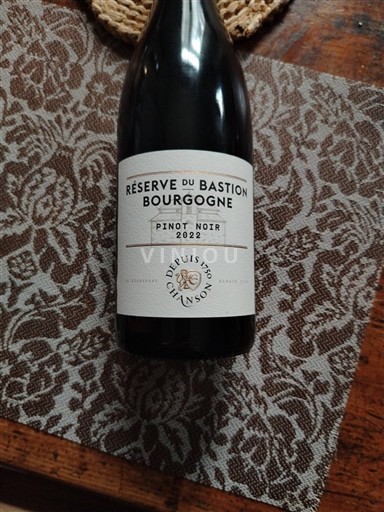 Bourgogne Réserve du Bastion Pinot Noir 2022