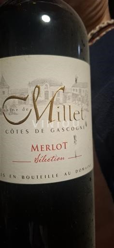 Sud-Ovest Côtes de Gascogne Domaine Millet Sélection 2018